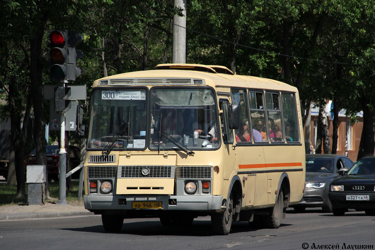 Липецкая область, ПАЗ-32054 № АВ 946 48