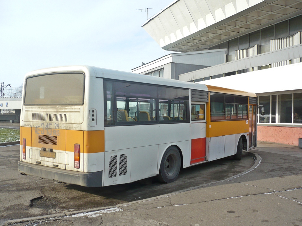 Красноярский край, Hyundai New Super AeroCity № АЕ 345 24