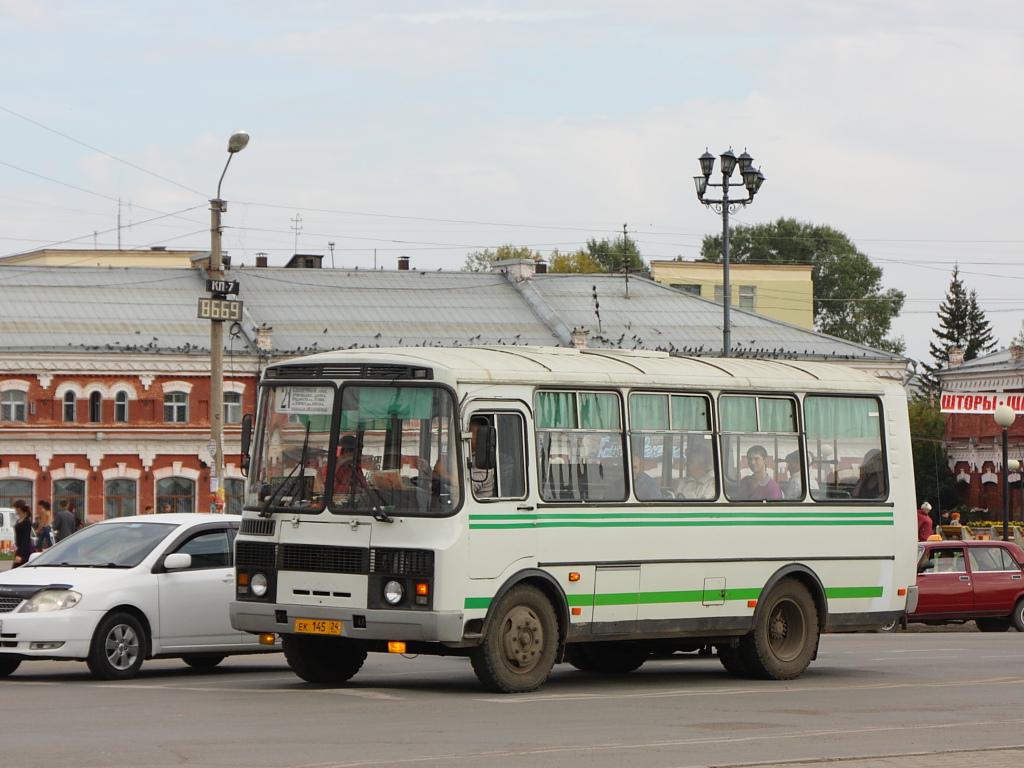 Красноярский край, ПАЗ-32054-07 № ЕК 145 24