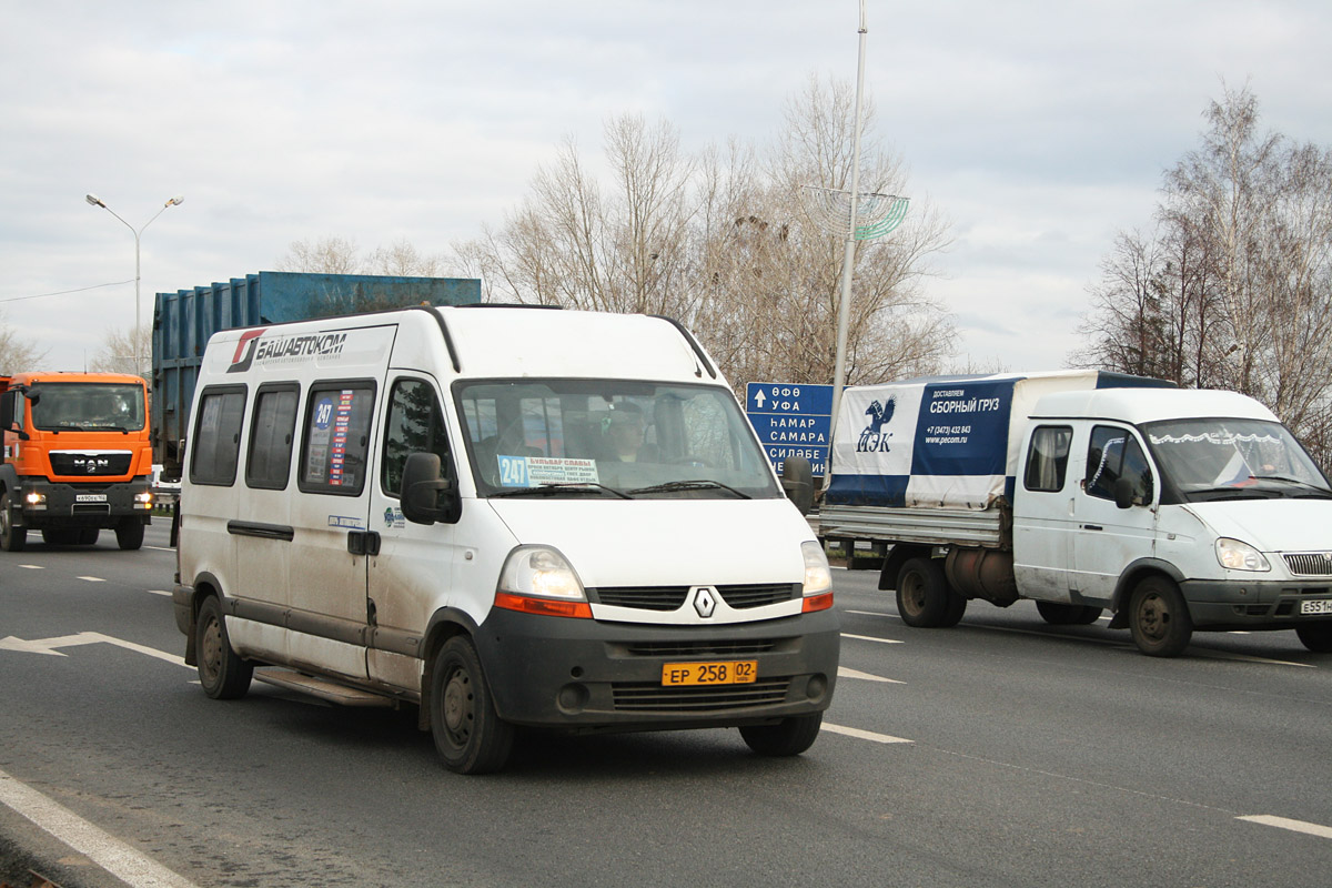 Башкортостан, Renault Master № ЕР 258 02