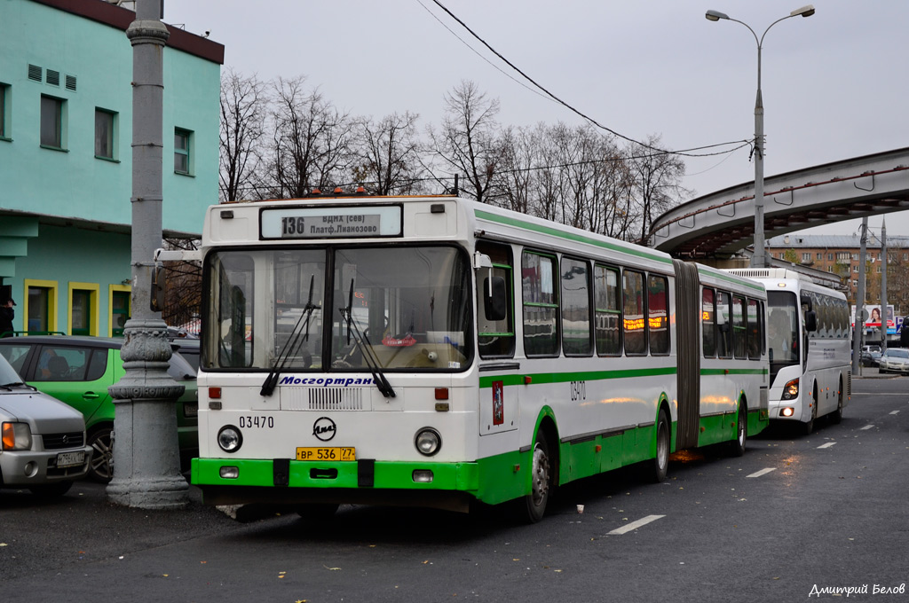 Москва, ЛиАЗ-6212.00 № 03470