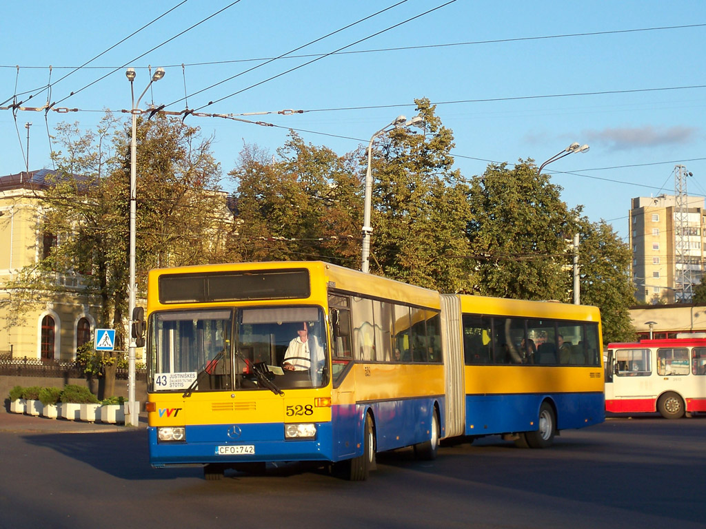 Литва, Mercedes-Benz O405G № 528