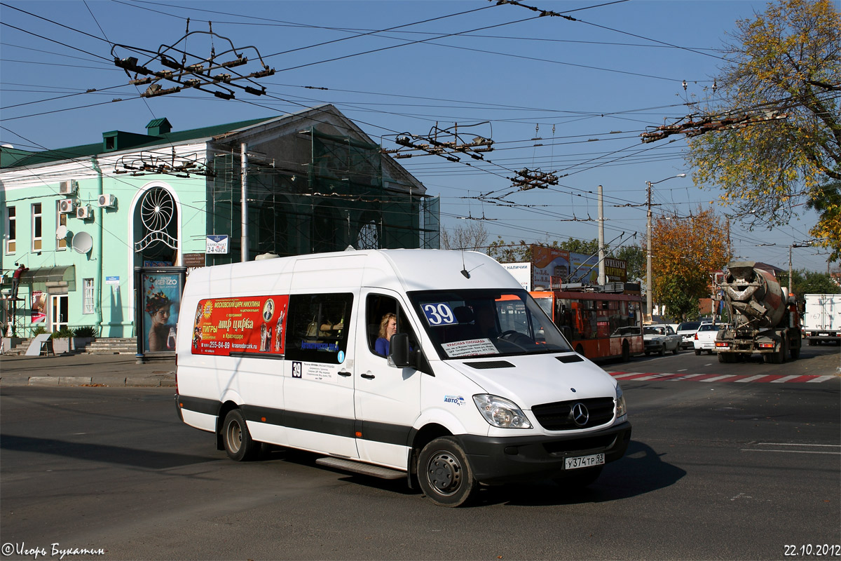 Краснодарский край, Луидор-22340C (MB Sprinter 515CDI) № У 374 ТР 93