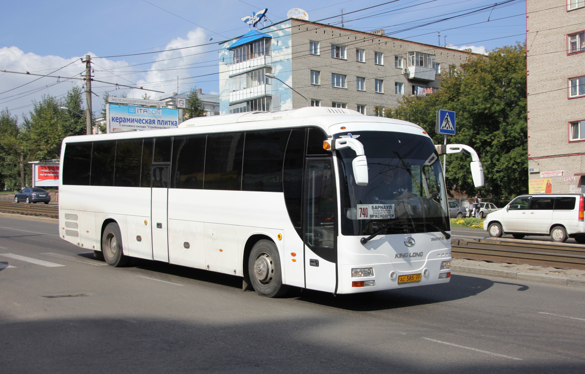 Алтайский край, King Long XMQ6121Y3 № АС 585 22