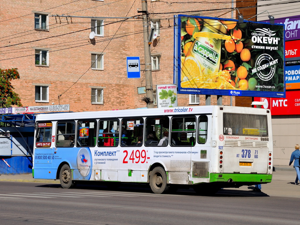 Тульская область, ЛиАЗ-5256.45 № 527