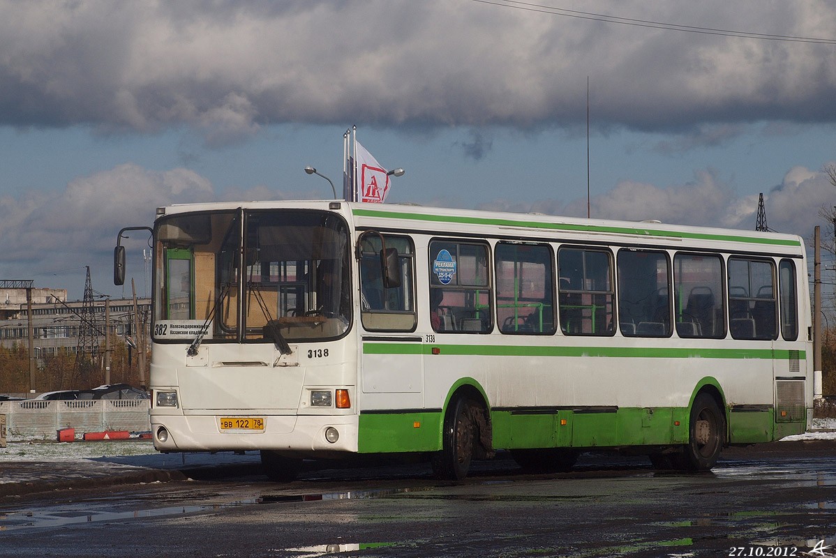 Санкт-Петербург, ЛиАЗ-5256.25 № 3138