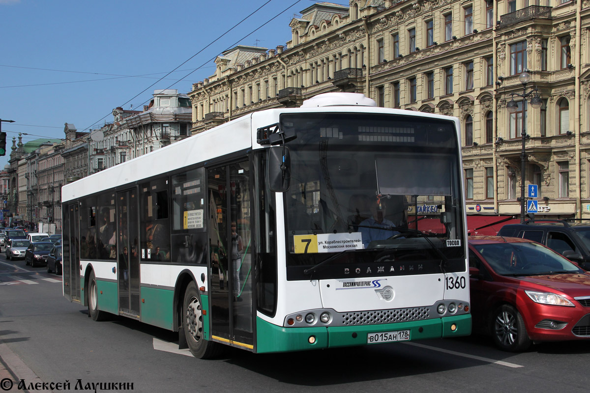 Санкт-Петербург, Волжанин-5270-20-06 "СитиРитм-12" № 1360