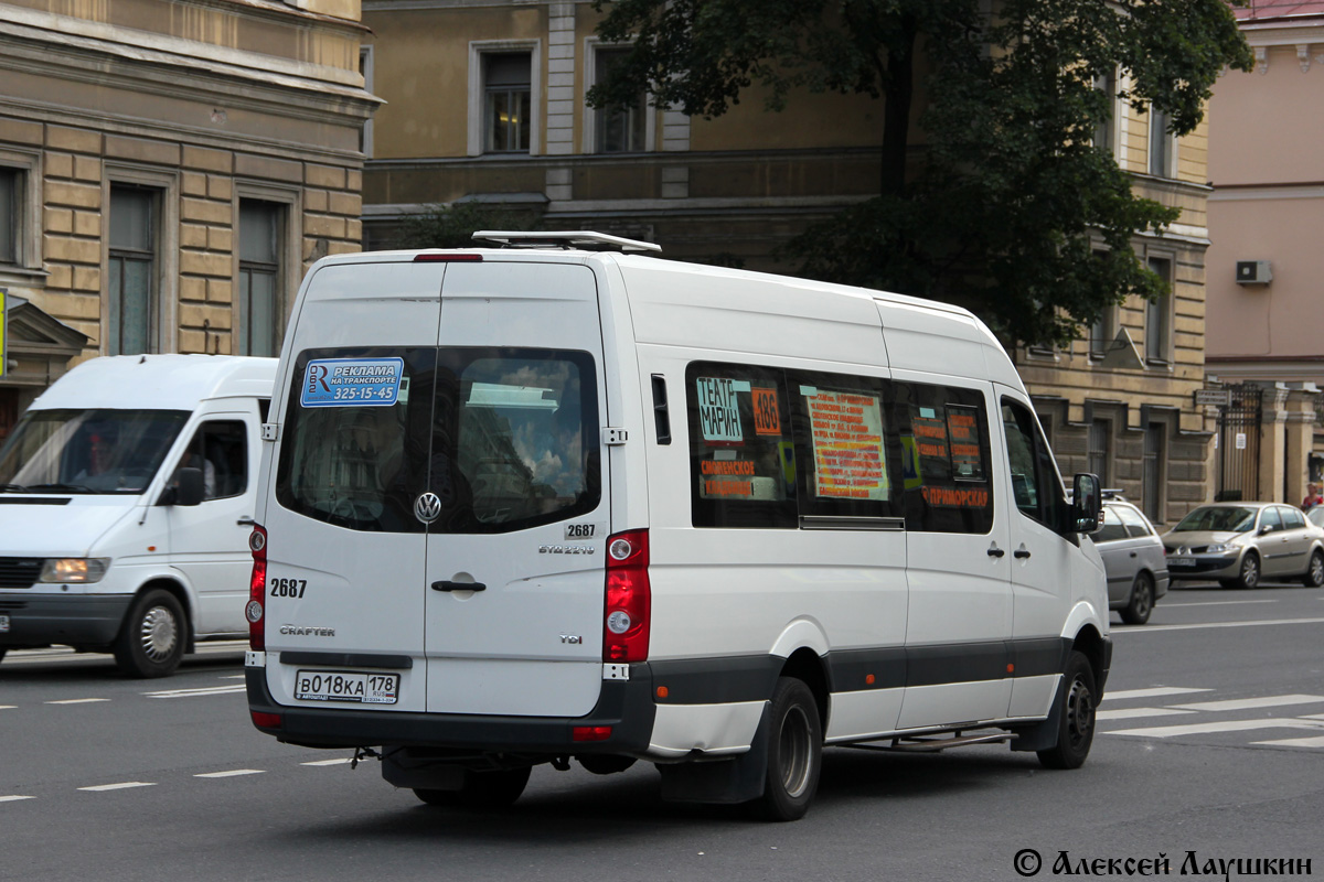 Санкт-Петербург, БТД-2219 (Volkswagen Crafter) № 2687