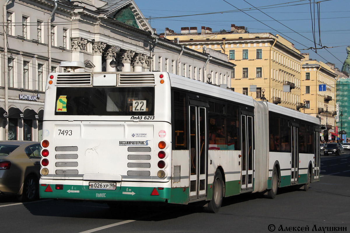 Санкт-Петербург, ЛиАЗ-6213.20 № 7493