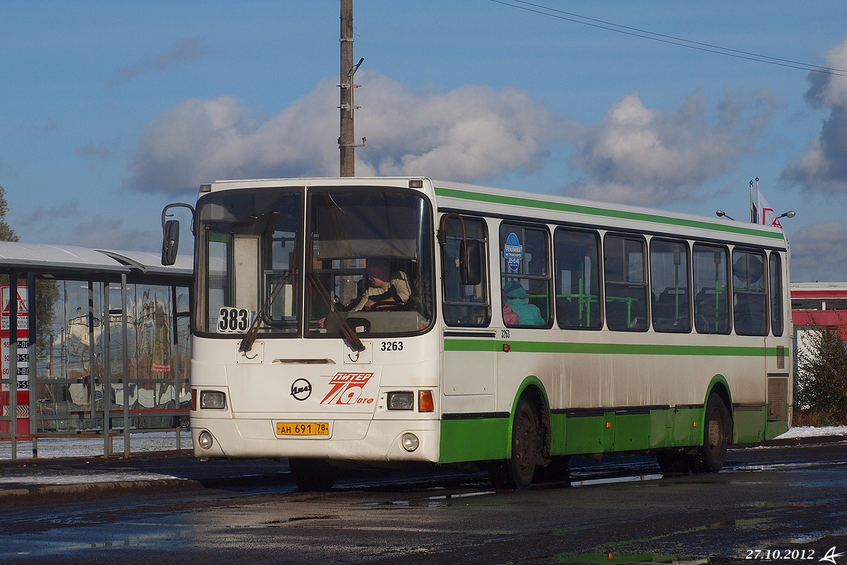 Санкт-Петербург, ЛиАЗ-5256.25 № 3263