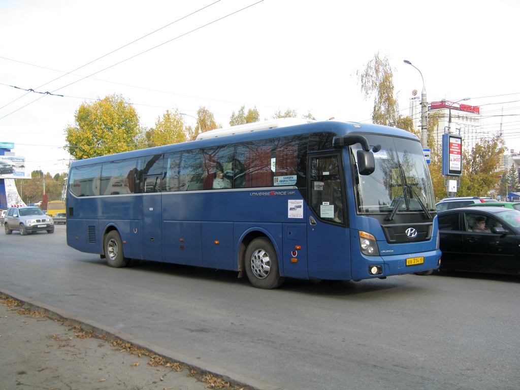 Самарская область, Hyundai Universe Space Luxury № ЕВ 314 63