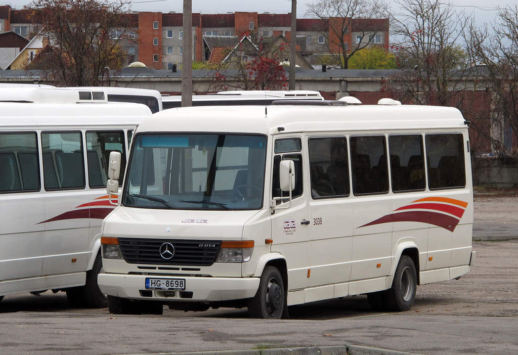 Латвия, Mercedes-Benz Vario O814 № 3038