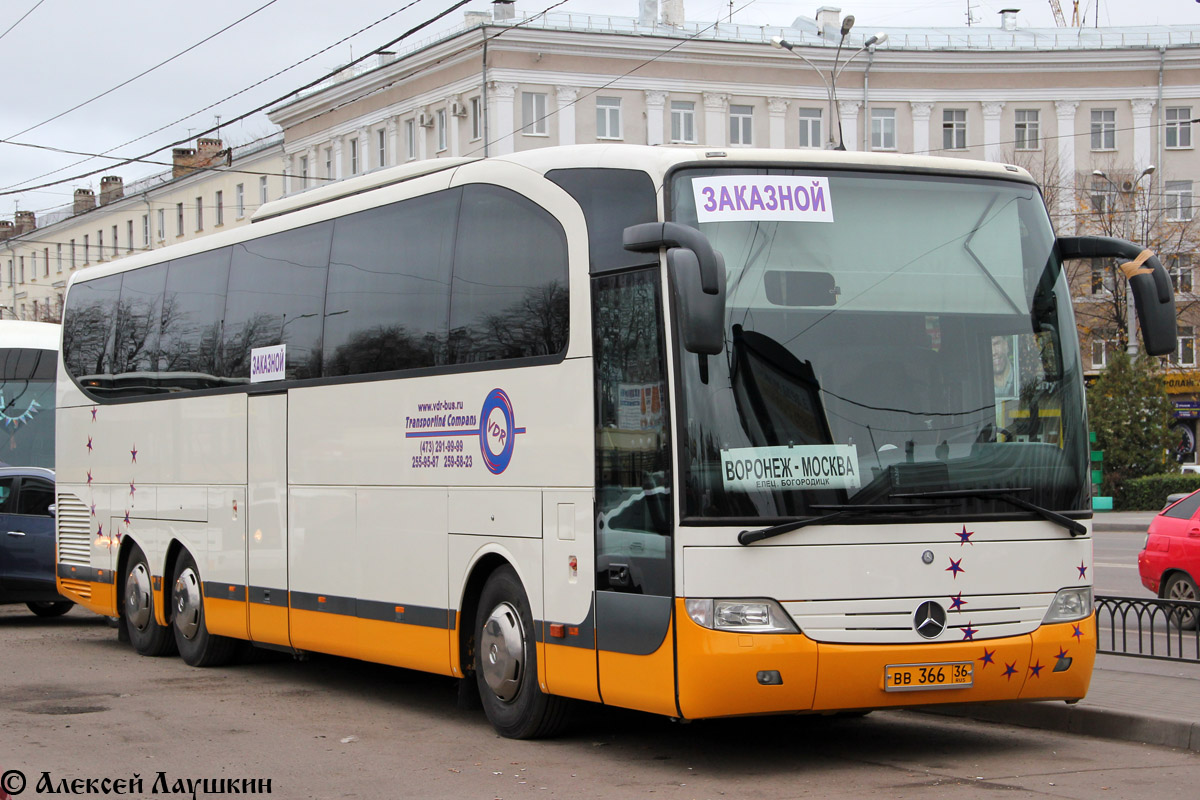 Воронежская область, Mercedes-Benz O580-16RHD Travego M № ВВ 366 36