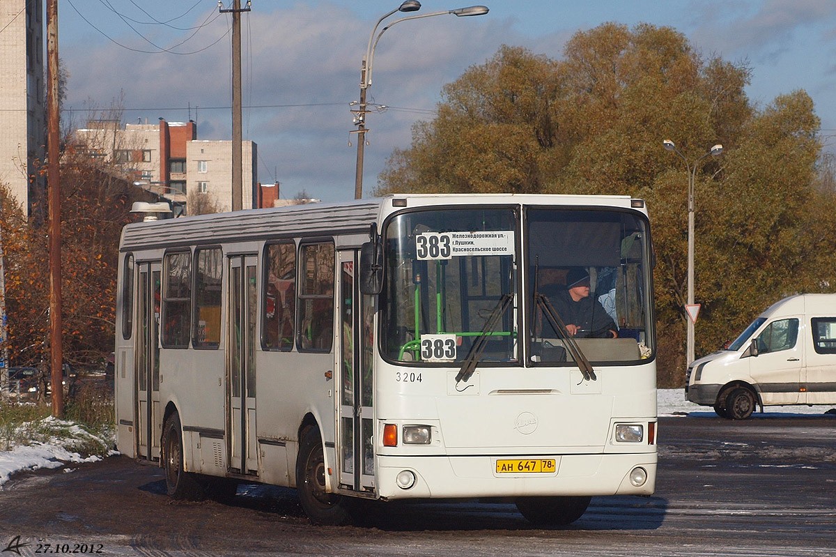 Санкт-Петербург, ЛиАЗ-5256.26 № 3204