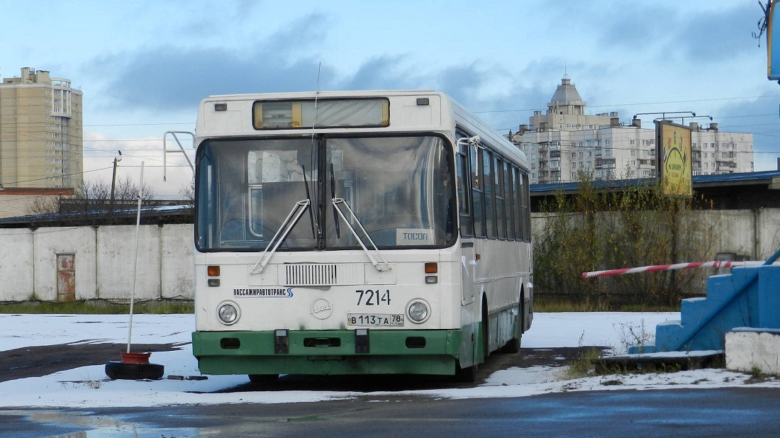 Санкт-Петербург, ЛиАЗ-5256.25 № 7214