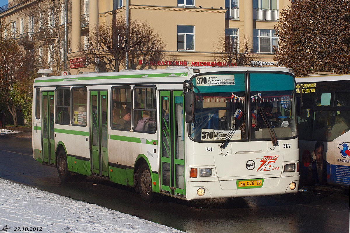 Санкт-Петербург, ЛиАЗ-5256.26 № 3177