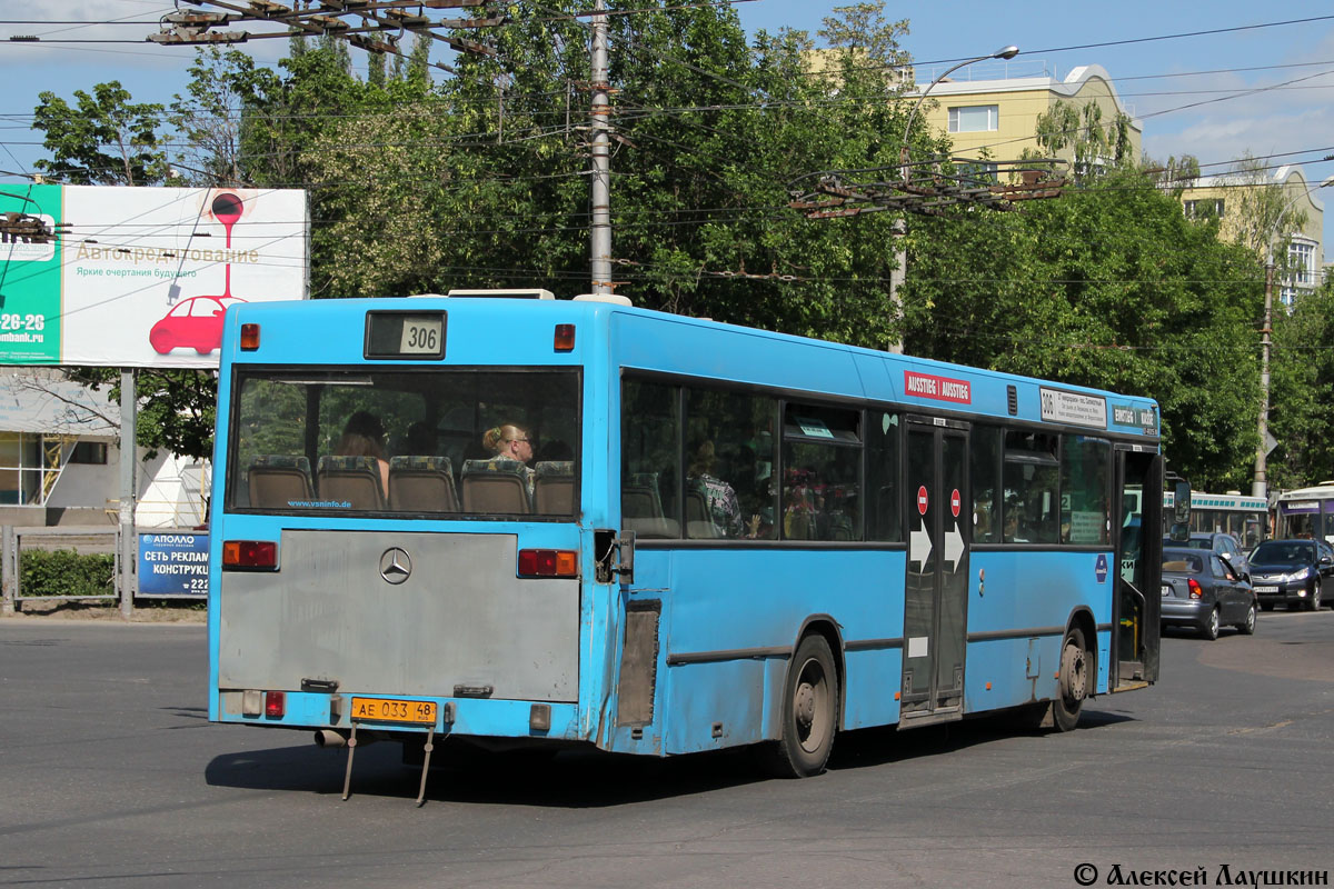 Липецкая область, Mercedes-Benz O405N № АЕ 033 48