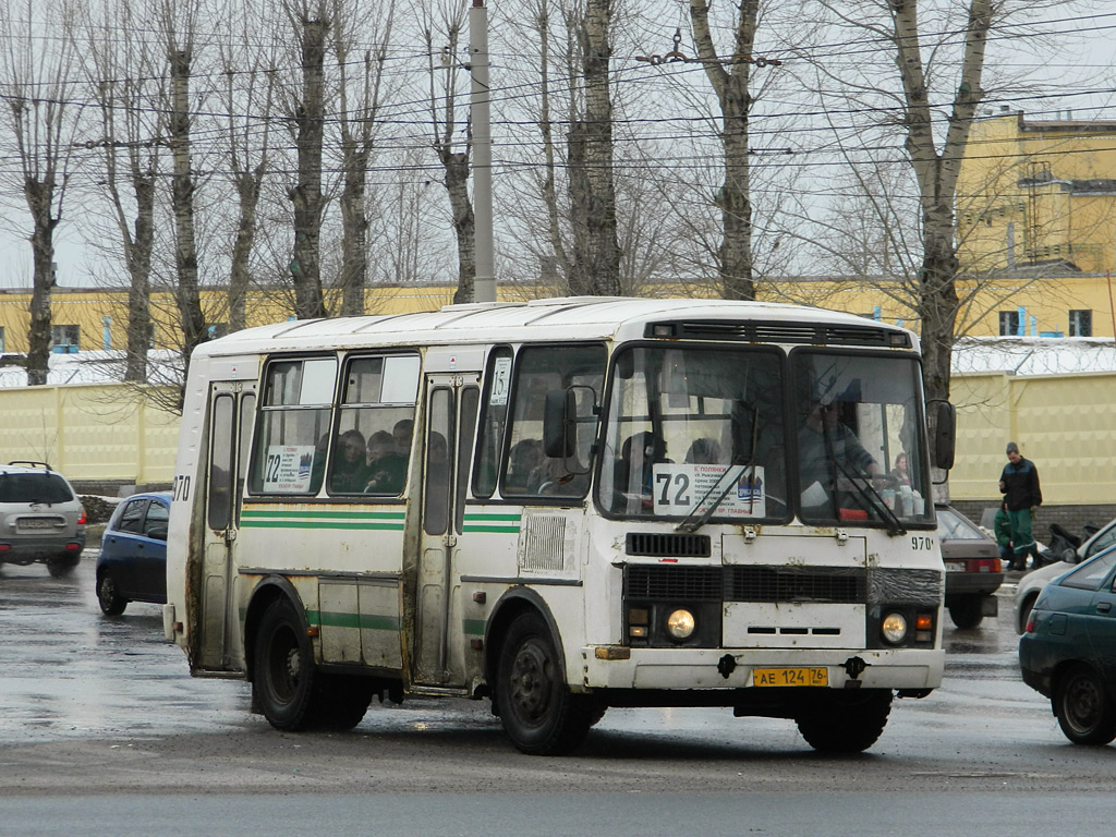 Ярославская область, ПАЗ-32054 № 970