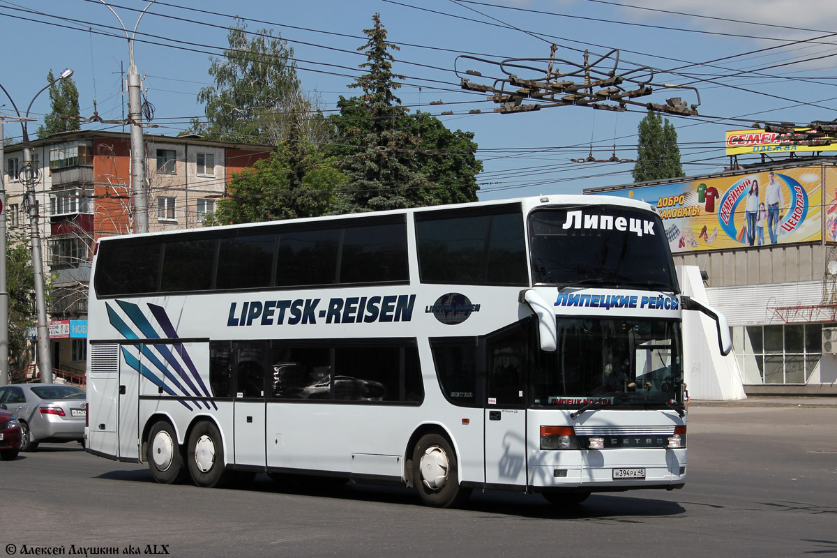 Lipetsk region, Setra S328DT Nr. Н 394 РА 48