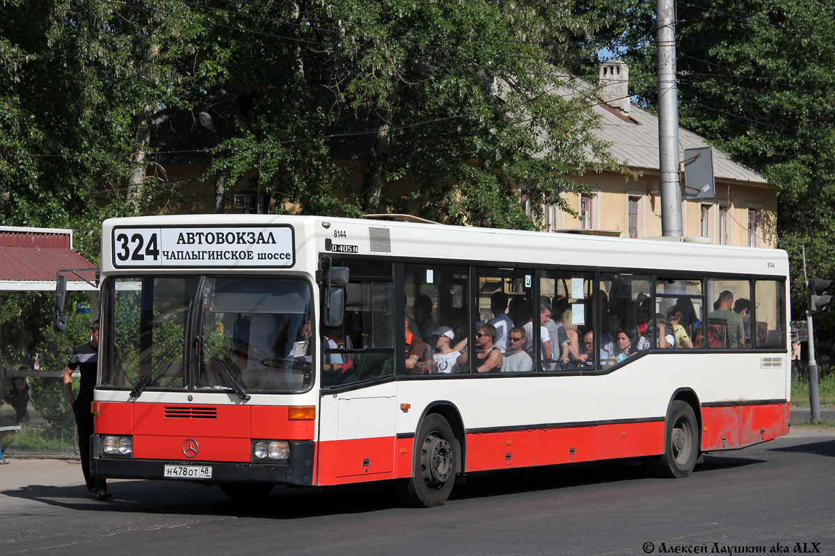 Lipetsk region, Mercedes-Benz O405N2 Nr. Н 478 ОТ 48