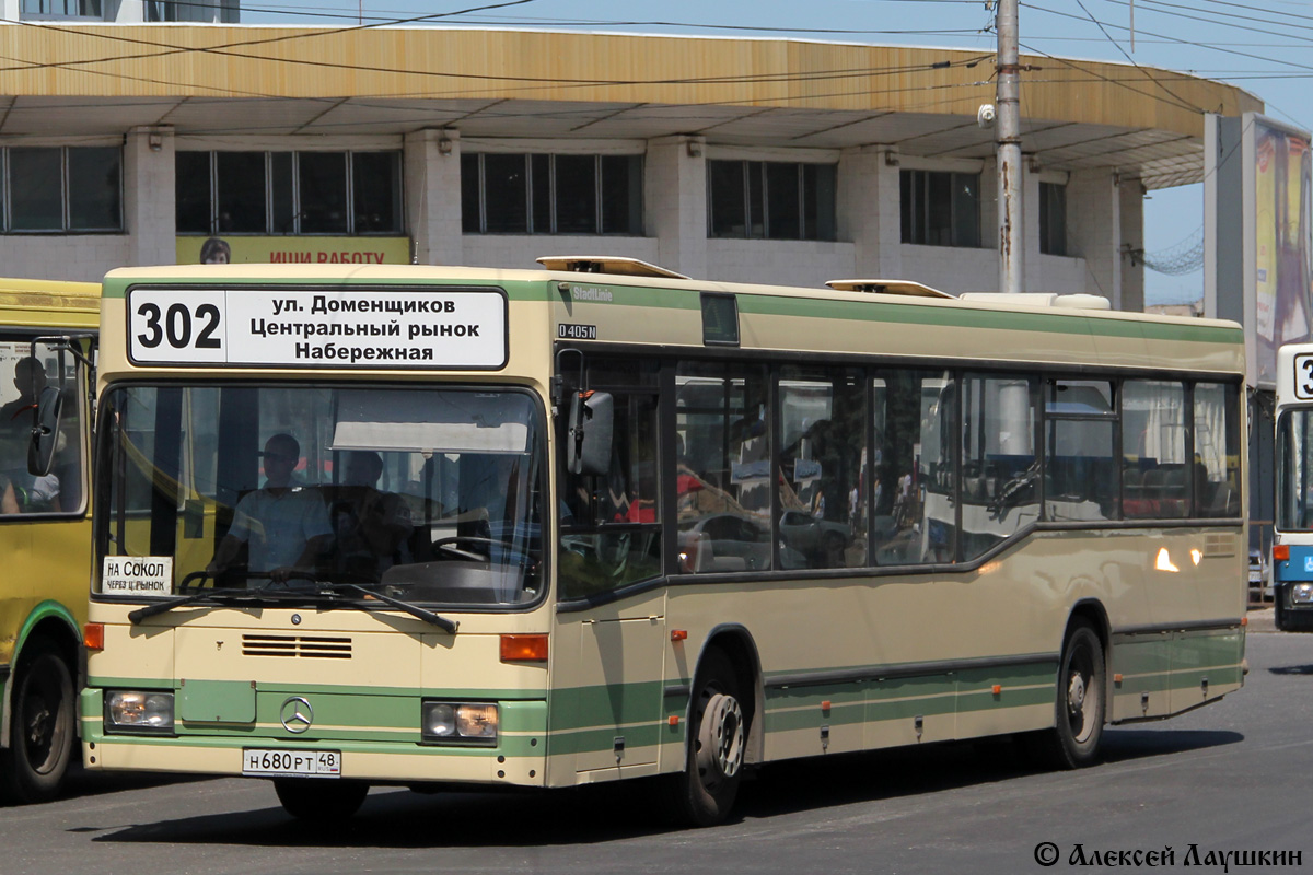 Липецкая область, Mercedes-Benz O405N2 № Н 680 РТ 48