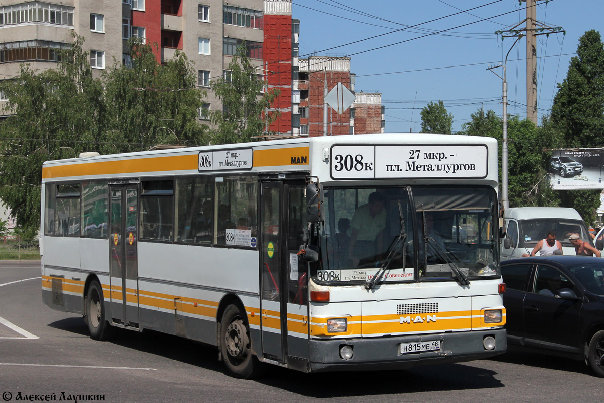 Липецкая область, MAN 791 SL202 № Н 815 МЕ 48