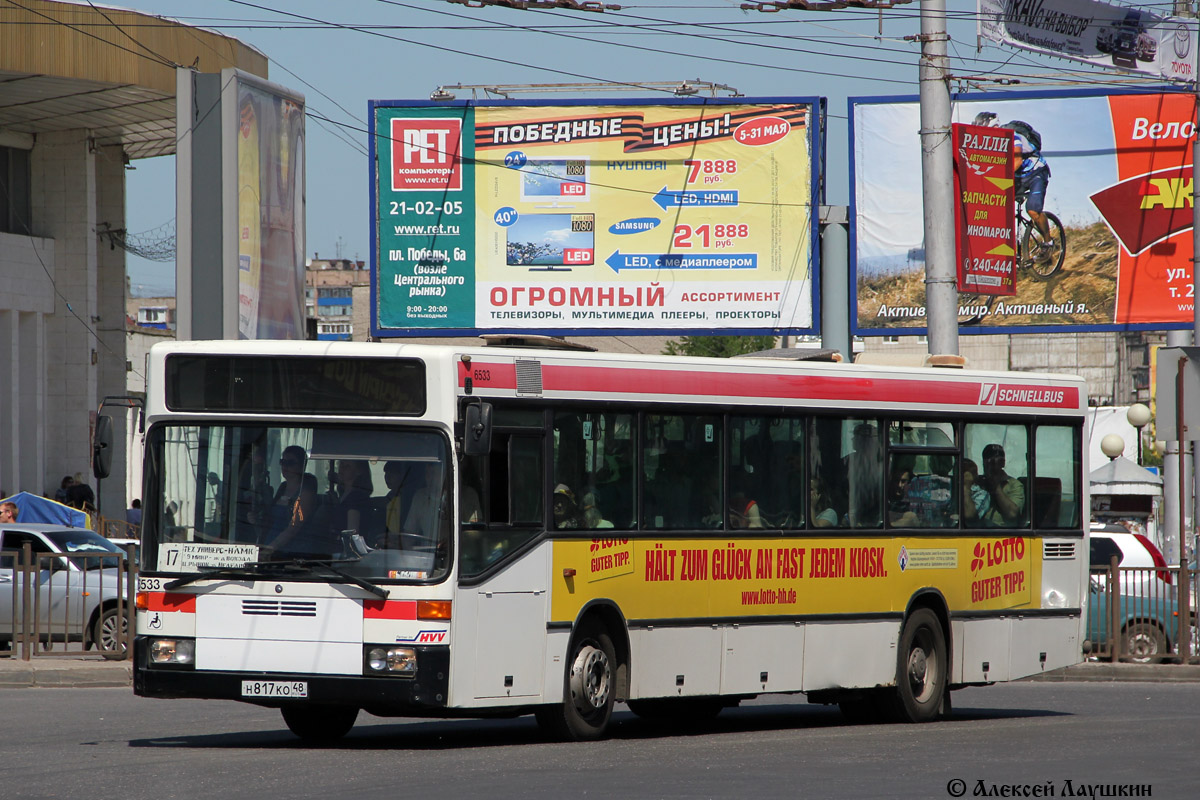 Липецкая область, Mercedes-Benz O405N № Н 817 КО 48