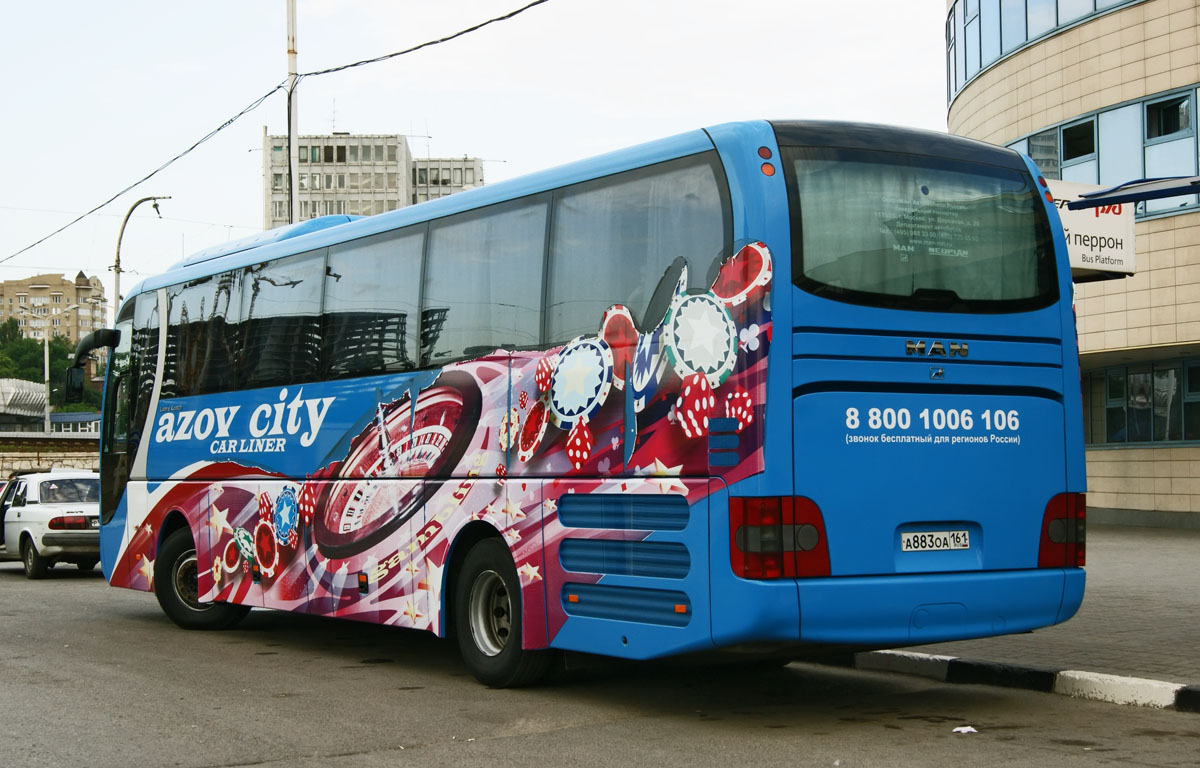 Ростовская область, MAN R07 Lion's Coach RHC444 № А 883 ОА 161