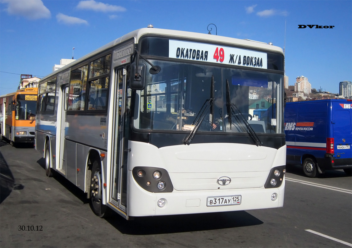 Приморский край, Daewoo BS106 Royal City (Ulsan) № В 317 АУ 125