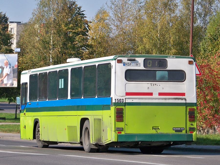 Литва, Scania CN113CLB № 1503