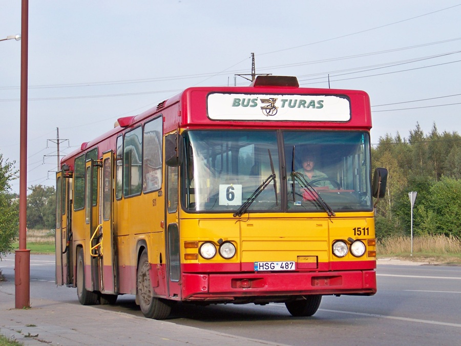 Литва, Scania CN113CLB № 1511