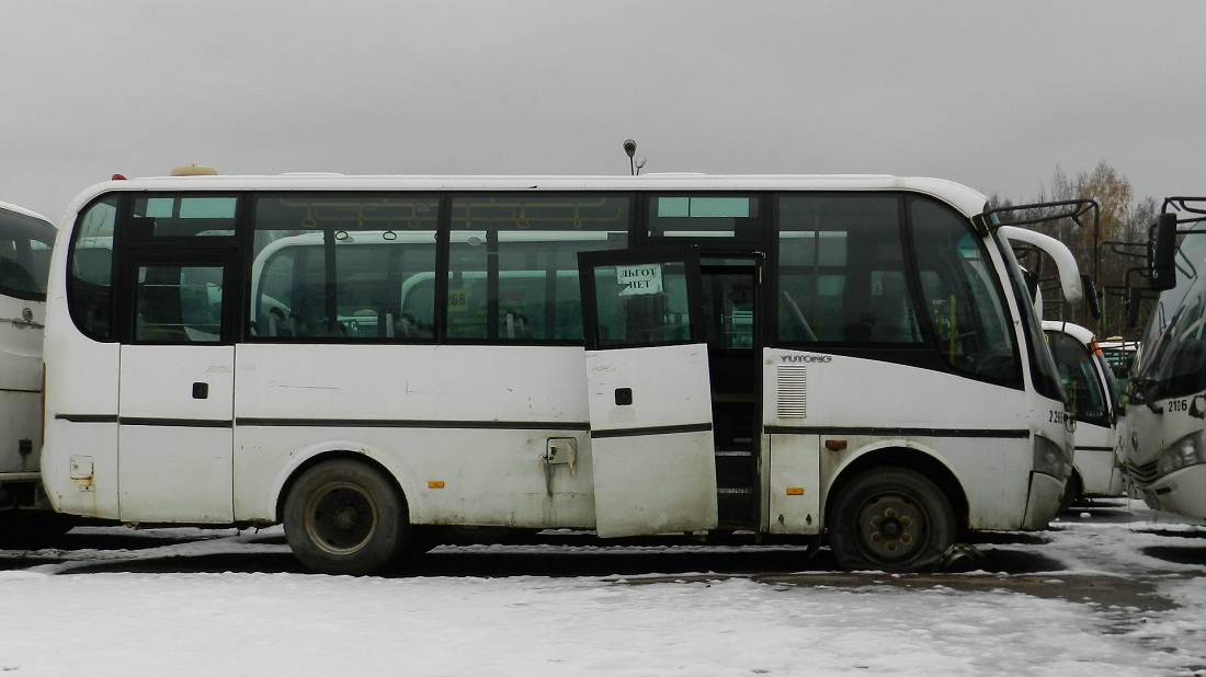 Санкт-Петербург, Yutong ZK6737D № 2265