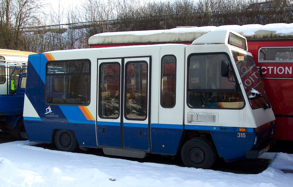 Люксембург, Steyr Citybus SC6 F58 № 315