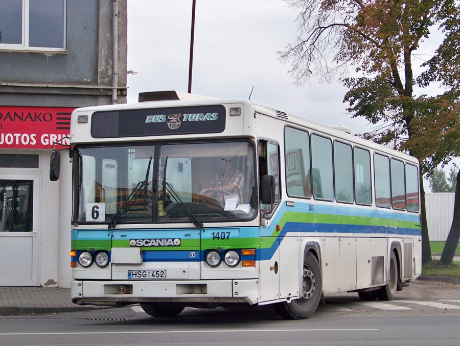 Литва, Scania CN113CLB № 1407