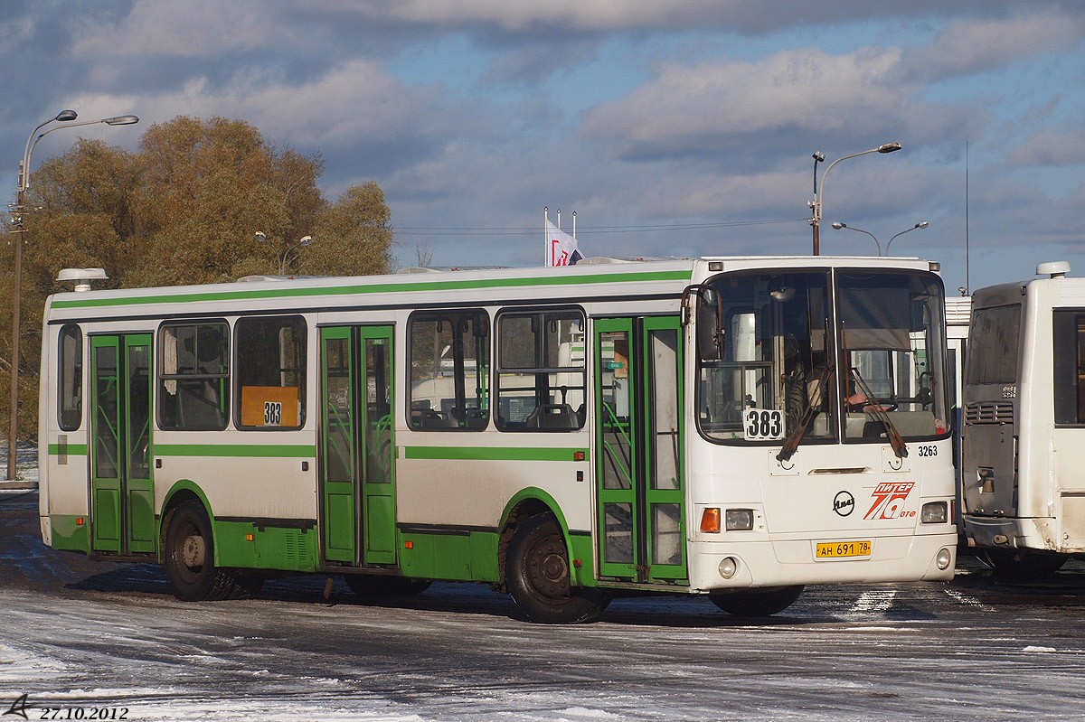 Санкт-Петербург, ЛиАЗ-5256.25 № 3263