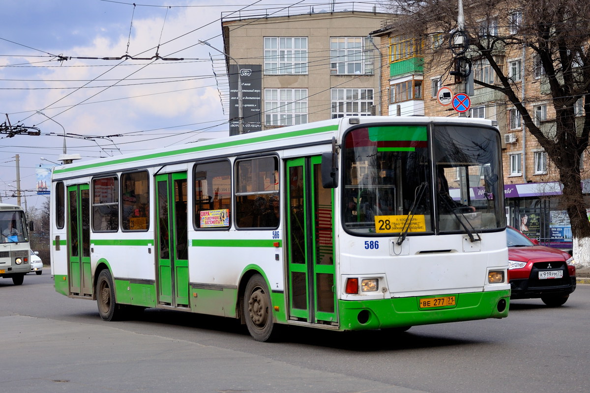 Тульская область, ЛиАЗ-5256.45 № 586