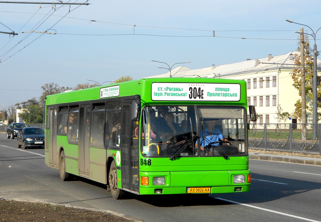 Kharkov region, MAN A10 NL222 # 848