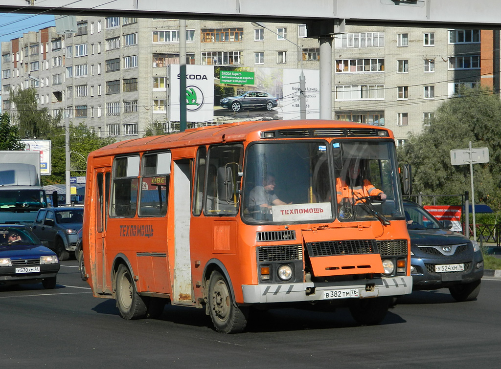 Ярославская область, ПАЗ-32054 № В 382 ТМ 76