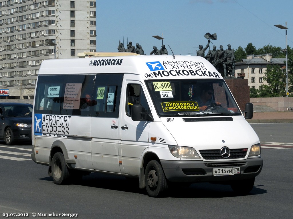 Санкт-Петербург, Самотлор-НН-323760 (MB Sprinter) № А 015 УМ 178