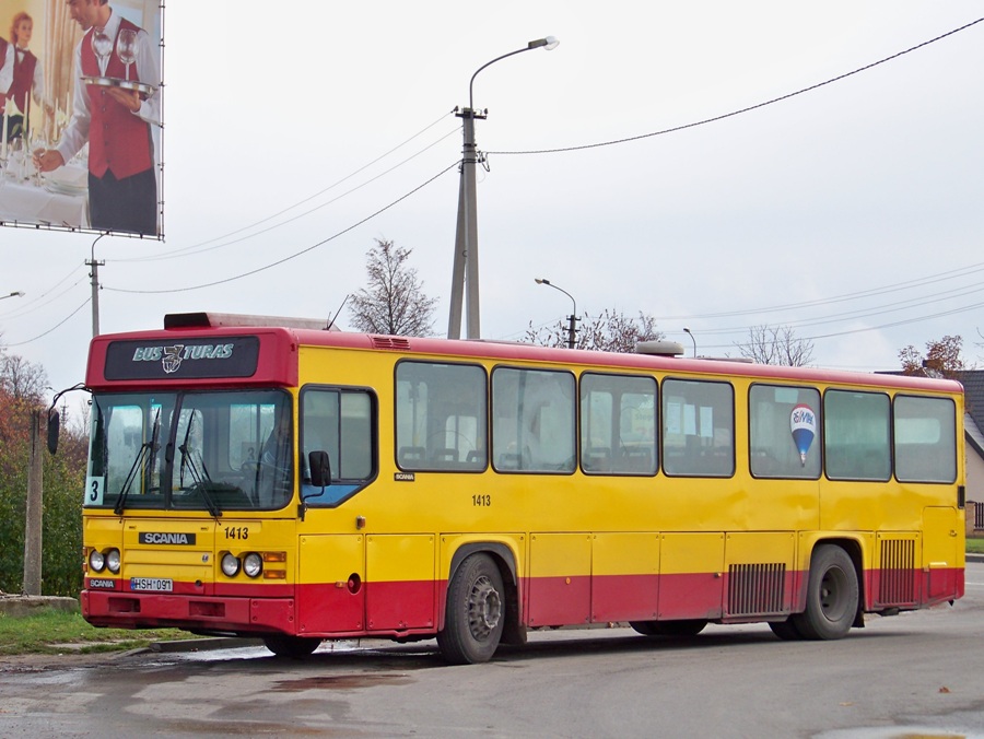 Литва, Scania CN113CLB № 1413