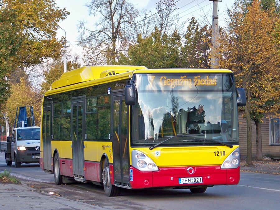 Литва, Irisbus Citelis 12M CNG № 1218