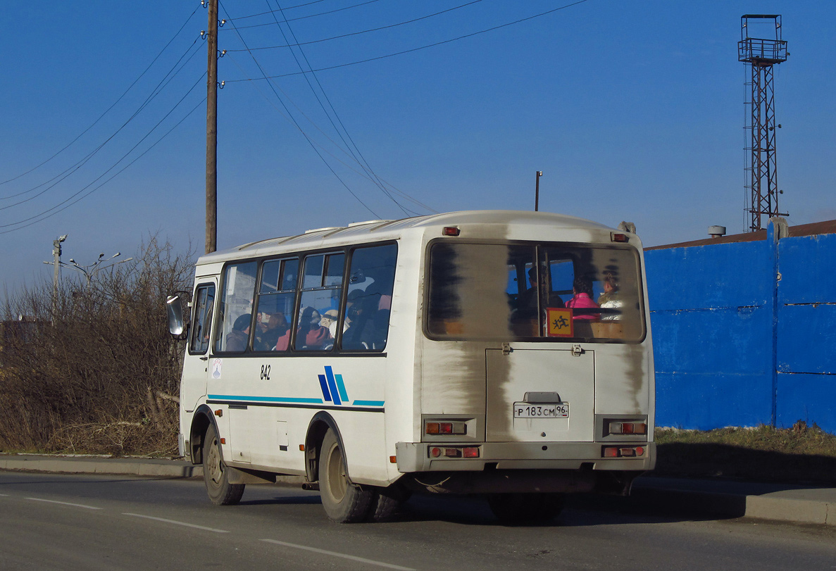 Свердловская область, ПАЗ-32053 № 842