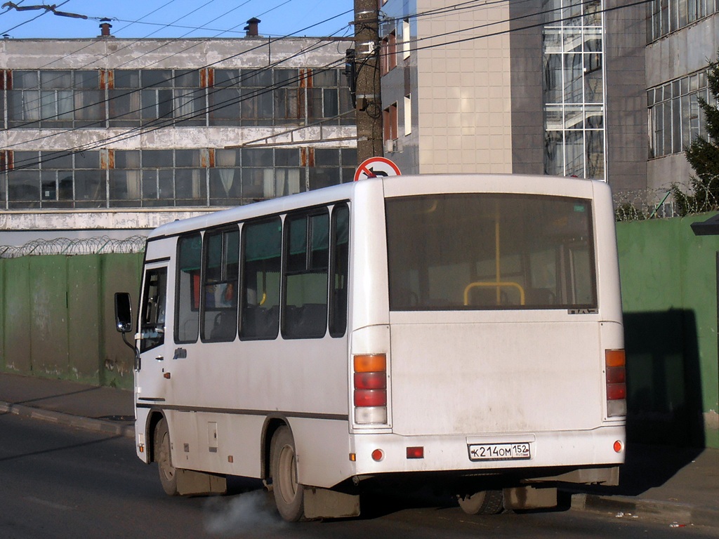 Нижегородская область, ПАЗ-320302-08 № К 214 ОМ 152