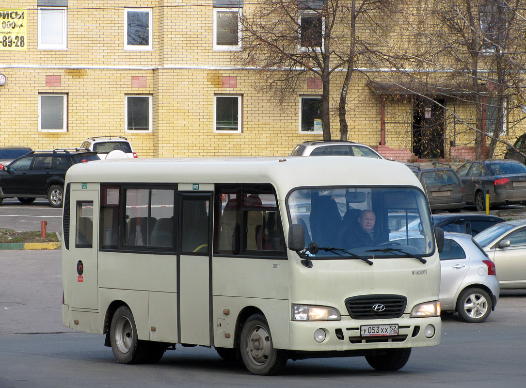 Нижегородская область, Hyundai County SWB C08 (РЗГА) № У 053 ХХ 52