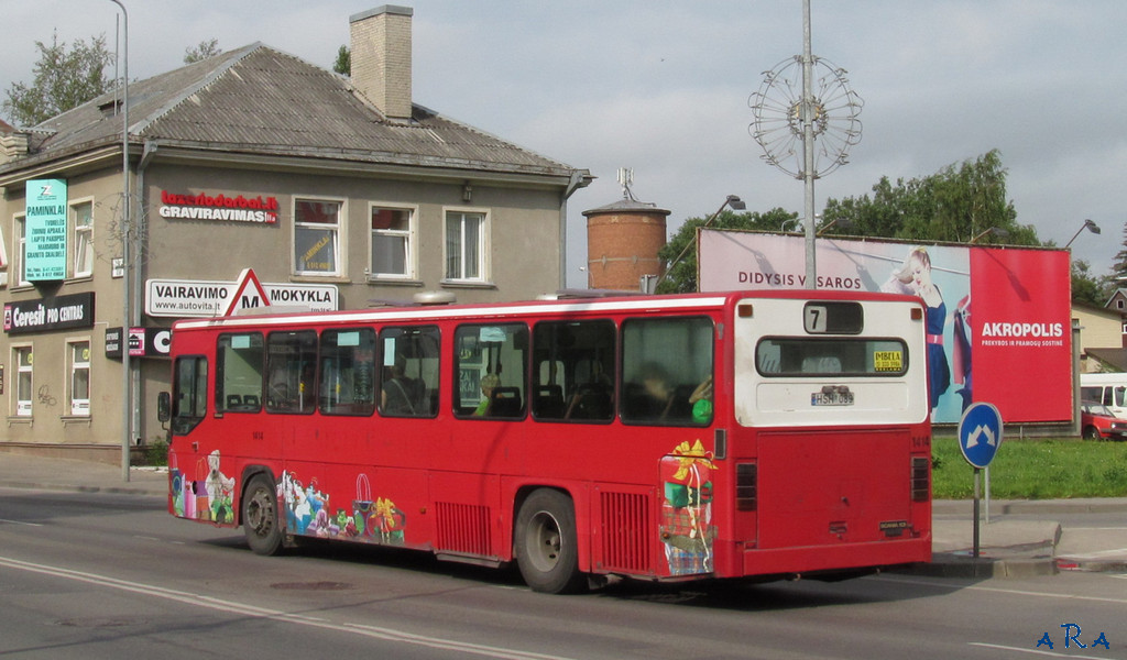 Литва, Scania CN113CLB № 1414