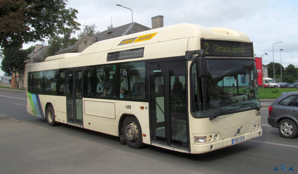 Литва, Volvo 7000Ü CNG № 1409