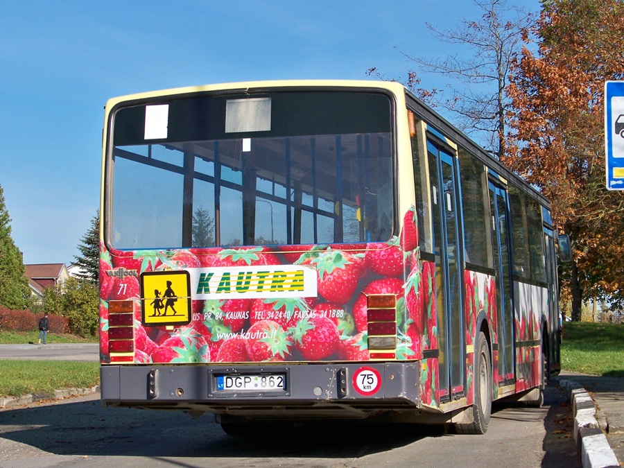 Литва, Van Hool A500 № 71