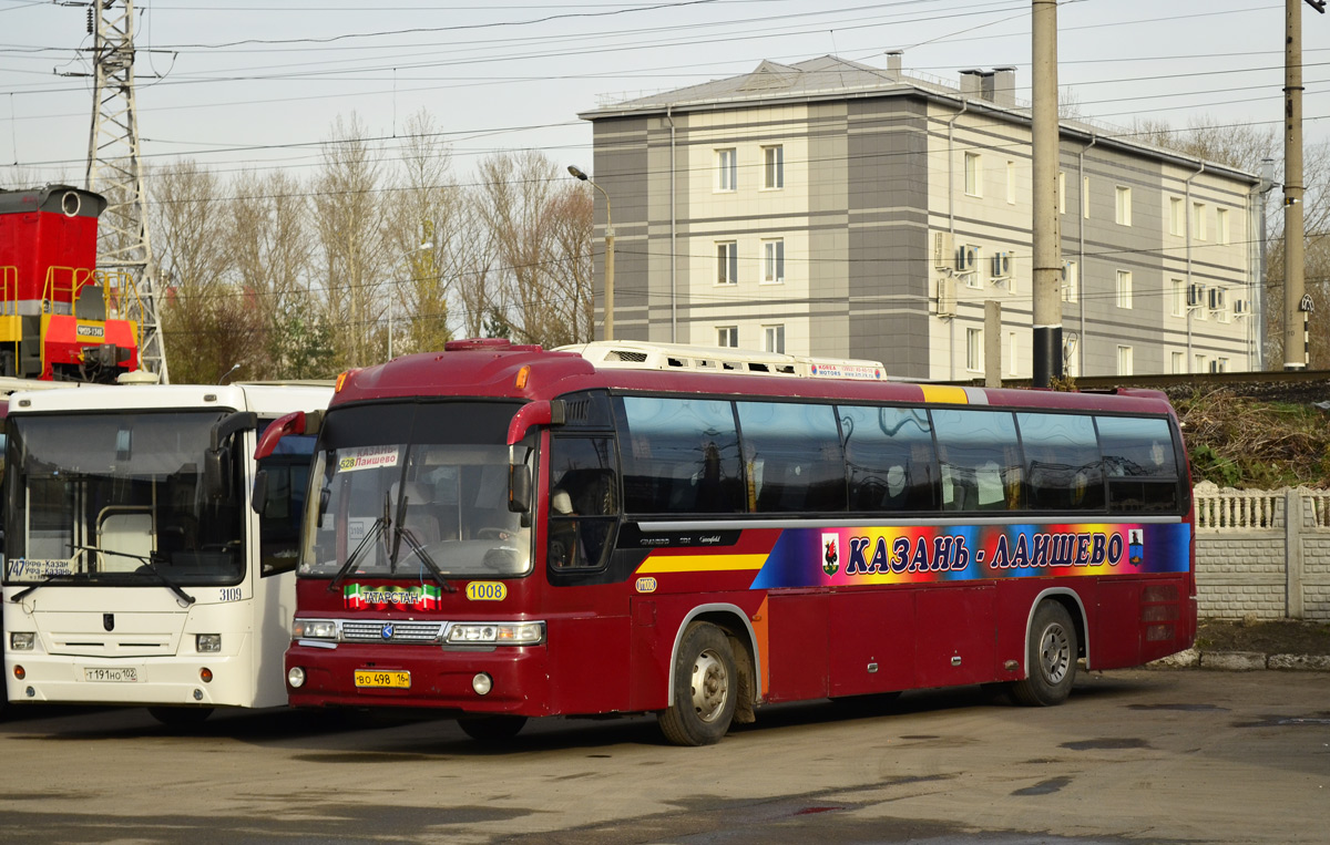 Татарстан, Kia AM948 Granbird SD I № 01008; Башкортостан, НефАЗ-5299-17-32 № 3109