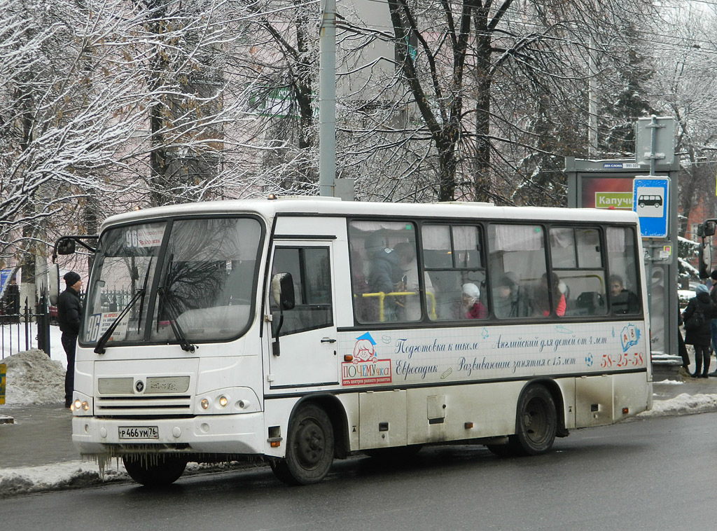 Yaroslavl region, PAZ-320402-03 Nr. Р 466 УМ 76