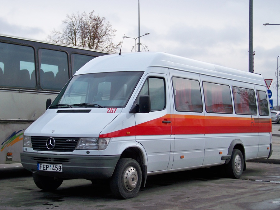 Литва, Mercedes-Benz Sprinter W904 412D № 267